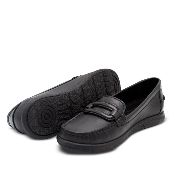 Venus Women's Leather Casual Shoes - Black 25484105Y - 5