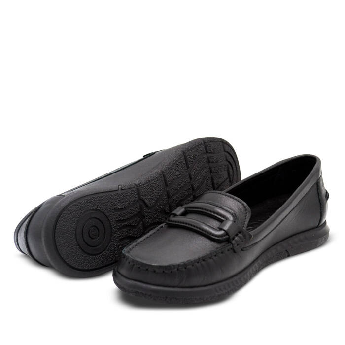 Venus Women's Leather Casual Shoes - Black 25484105Y - 5