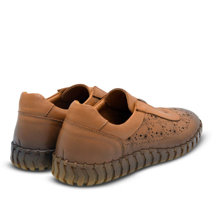 Venus Women's Leather Casual Shoes - Tan 2010730Y - 3