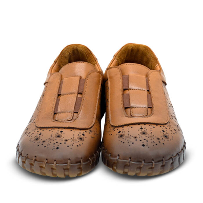 Venus Women's Leather Casual Shoes - Tan 2010730Y - 6