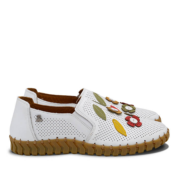 Venus Women's Leather Casual Shoes - White 2010719Y - 2