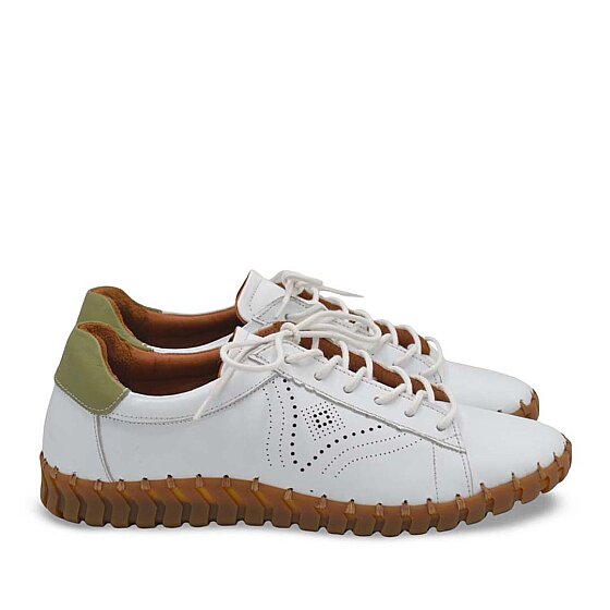Venus Women's Leather Casual Shoes - White 2010729Y (1)