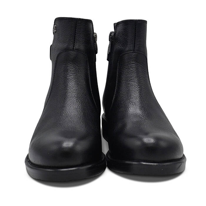 Venus Women's Leather Comfort Boots - Black 1852533K - 5
