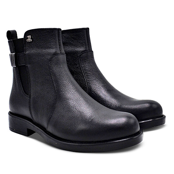 Venus Women's Leather Comfort Boots - Black 1852533K
