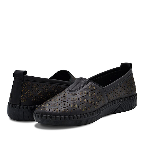Venus Women's Leather Comfort Shoes - Black 26370013Y - 3