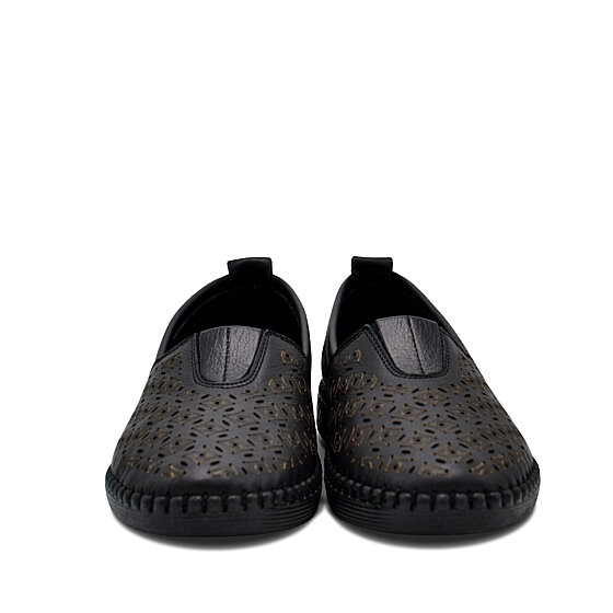 Venus Women's Leather Comfort Shoes - Black 26370013Y - 5