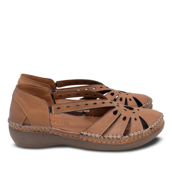 Venus Women's Leather Comfort Shoes - Tan 25190245Y (1)