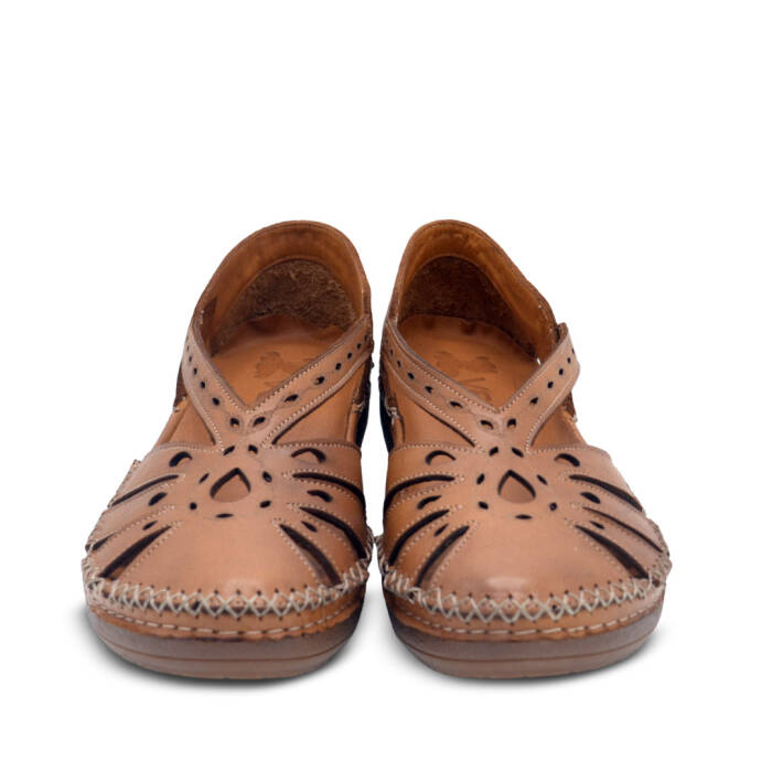 Venus Women's Leather Comfort Shoes - Tan 25190245Y - 6