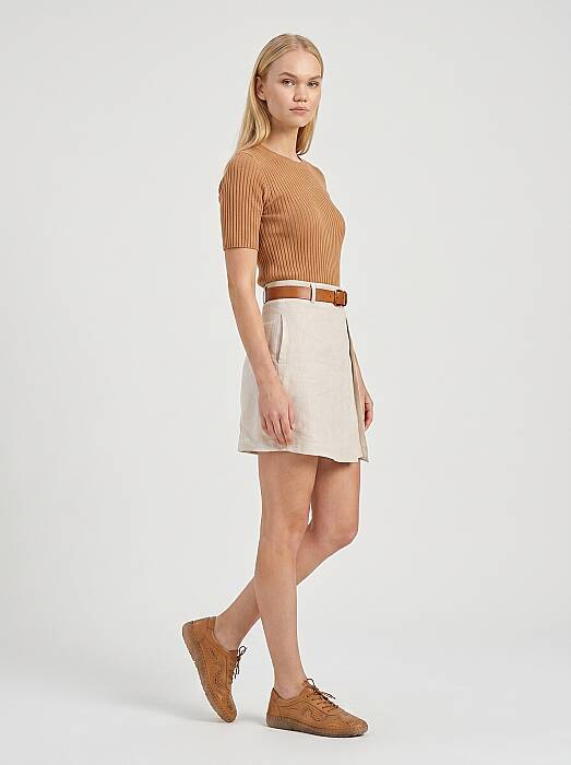 Venus Women's Leather Comfort Shoes - Tan 26370011Y - 6