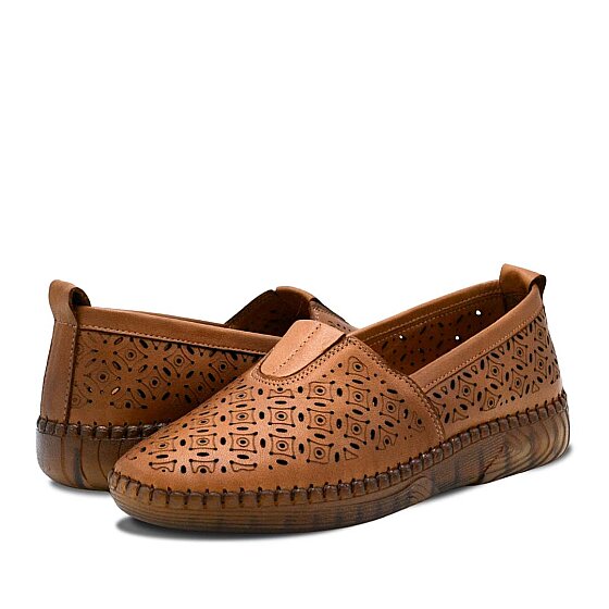 Venus Women's Leather Comfort Shoes - Tan 26370013Y - 3
