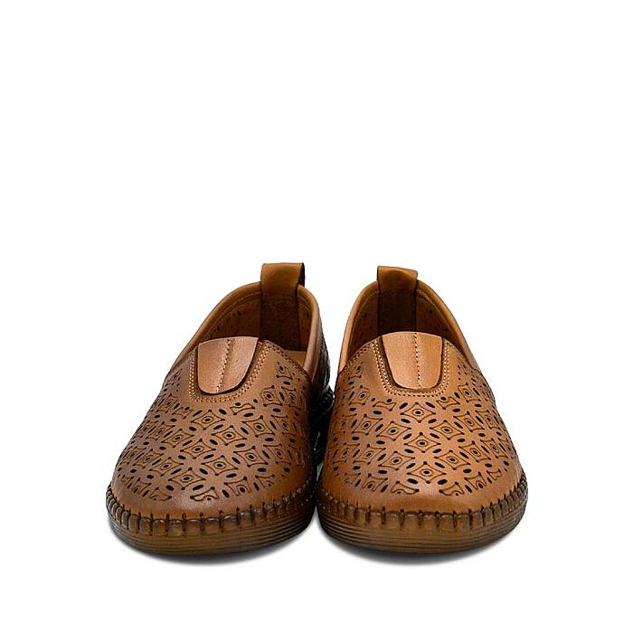 Venus Women's Leather Comfort Shoes - Tan 26370013Y - 5