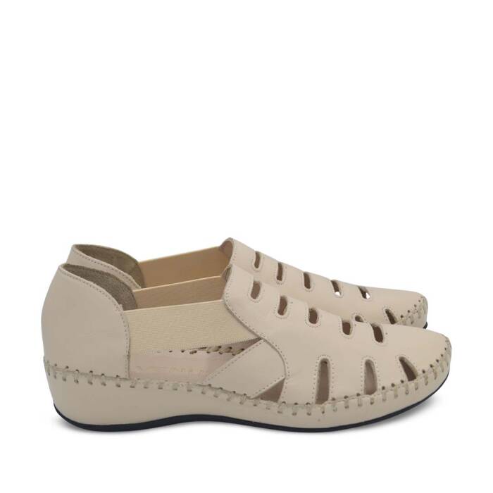 Venus Women's Leather Heeled Sandals - Beige 18791395Y - 2