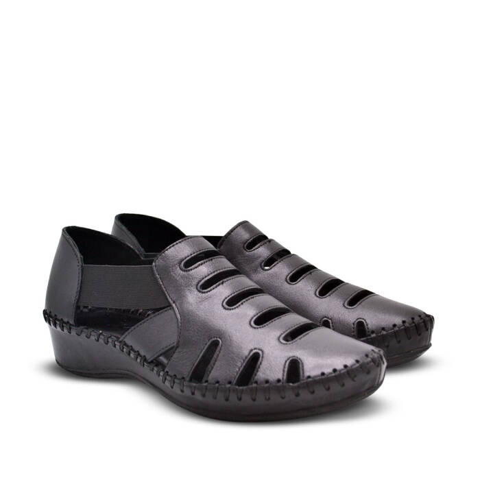 Venus Women's Leather Heeled Sandals - Black 18791395Y - 1