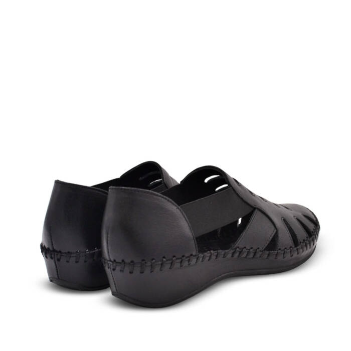 Venus Women's Leather Heeled Sandals - Black 18791395Y - 3