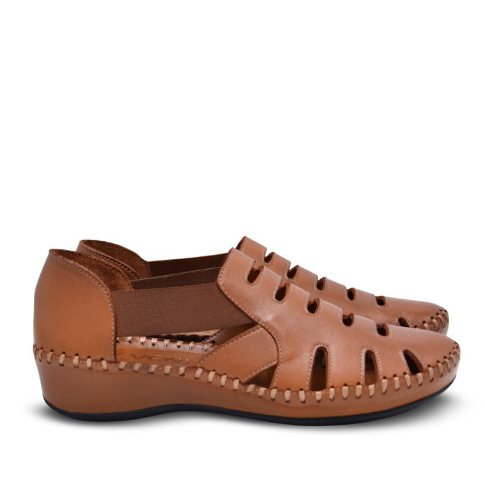 Venus Women's Leather Heeled Sandals - Tan 18791395Y - 2
