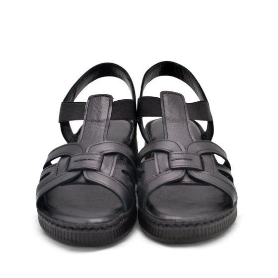 Venus Women's Leather Sandals - Black 24028801Y - 5
