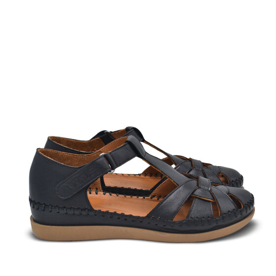 Venus Women's Leather Sandals - Black 25033541Y (1)