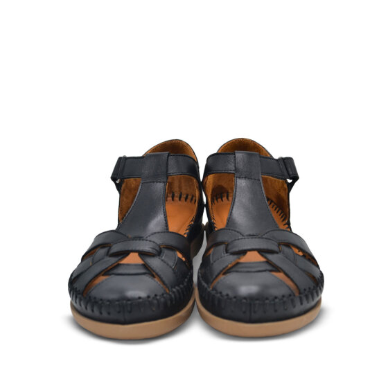 Venus Women's Leather Sandals - Black 25033541Y - 5