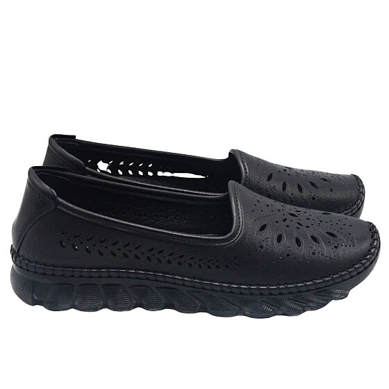 Venus Women's Leather Sandals - Black 25401001Y (1)