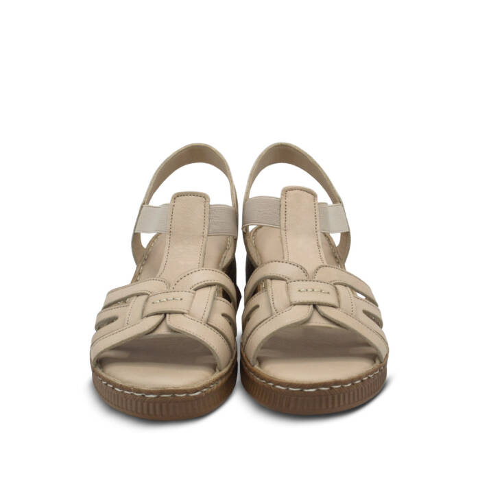 Venus Women's Leather Sandals - Nude 24028801Y - 6