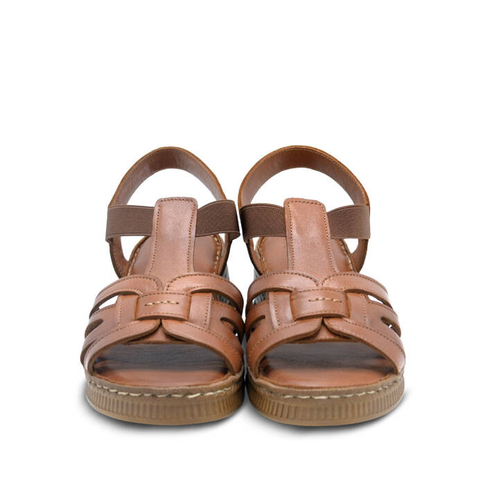 Venus Women's Leather Sandals - Tan 24028801Y - 6