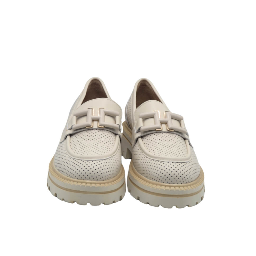 Venus Women's Leather Shoes - Beige 2411530Y - 6