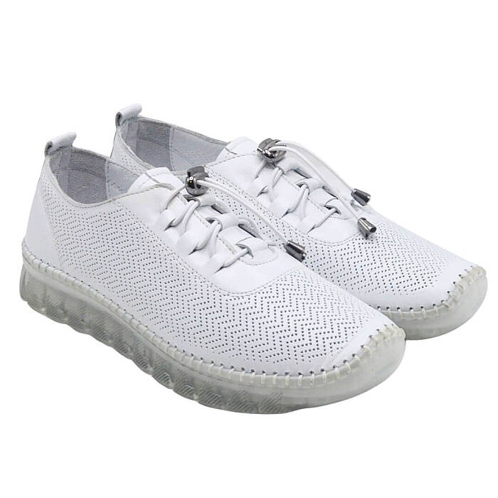 Venus Women's Leather Sneakers - White 25401003Y - 1