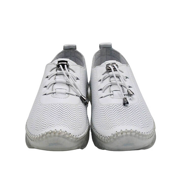 Venus Women's Leather Sneakers - White 25401003Y - 6