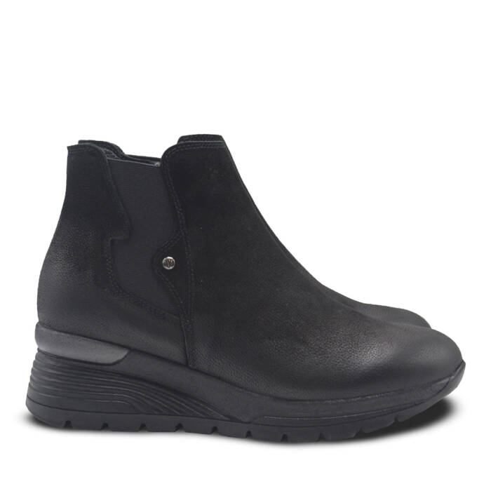 Venus Women's Nubuk Airflow Boots - Black 2313034K - 2