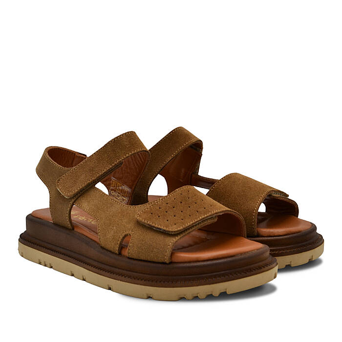 Venus Women's Nubuk Sandals - Sand 26322740Y - 1