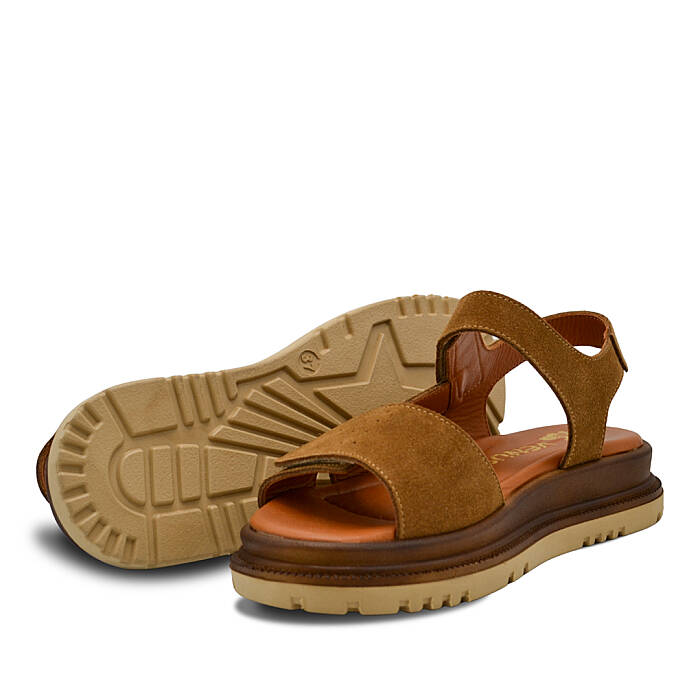 Venus Women's Nubuk Sandals - Sand 26322740Y - 4