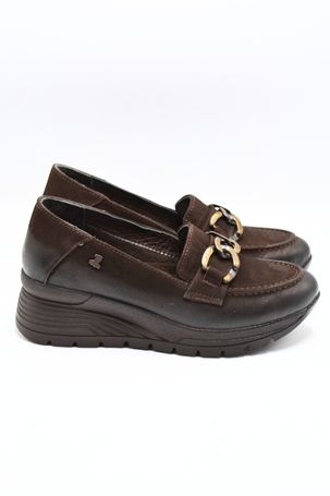 Venus Women's Suede Airflow Comfort Shoes - Brown 2313044K - 2
