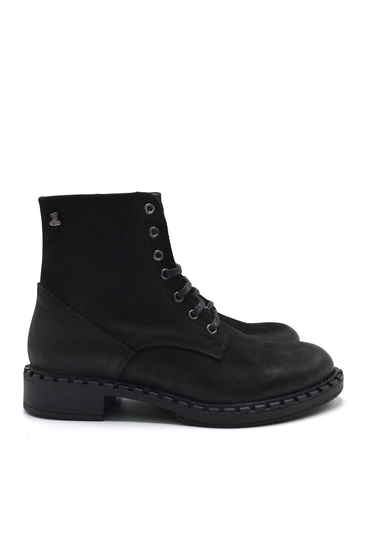 Venus Women's Suede Casual Ankle Boots - Black 2152210K - 3