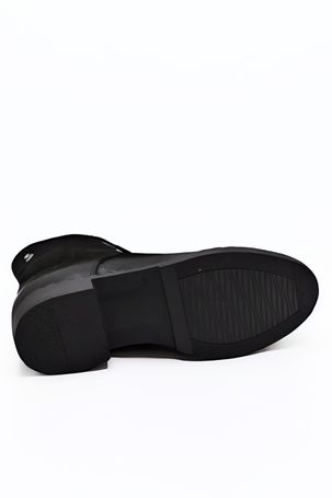 Venus Women's Suede Casual Ankle Boots - Black 2152210K - 9