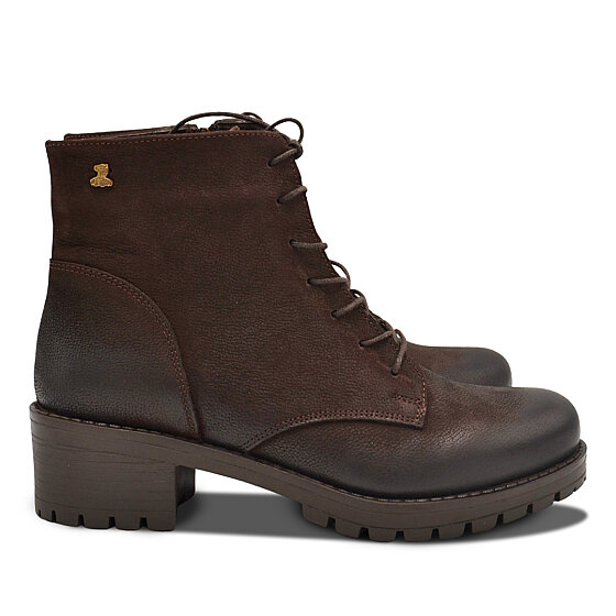 Venus Women's Suede Casual Ankle Boots - Brown - 2
