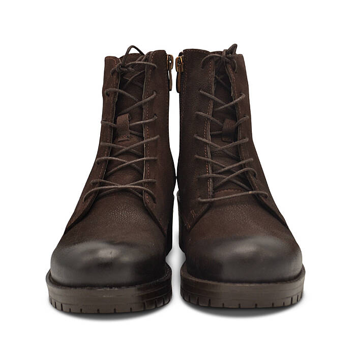 Venus Women's Suede Casual Ankle Boots - Brown - 5