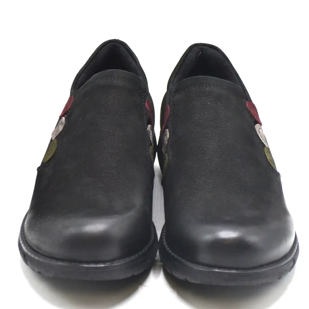 Venus Women's Suede Casual Shoes - Black 1953714K - 6