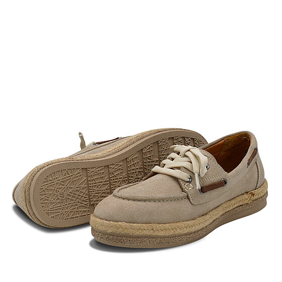 Venus Women's Suede Casual Shoes - Stone/Tan 2611901Y - 4
