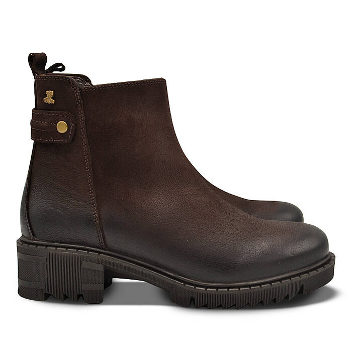 Venus Women's Suede Comfort Boots - Brown 1950811K - 2