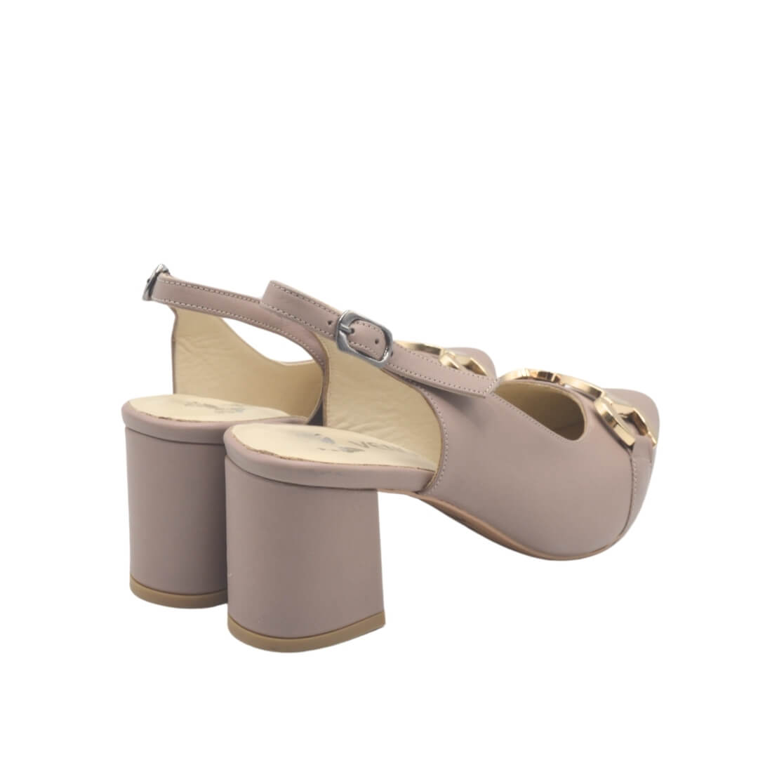 Venüs Deri Kadın Gold Toka Detaylı Topuklu Ayakkabı Vizon 25461074Y Venüs Deri Kadın Gold Toka Detaylı Topuklu Ayakkabı Vizon 25461074Y