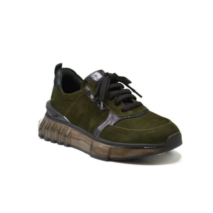 Venüs Deri Kadın Süet Ayakkabı Yeşil 2352202K