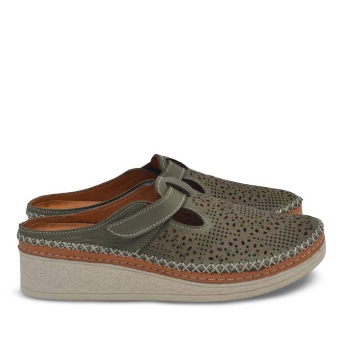 Venüs Deri Kadın Comfort Ayakkabı Yeşil 26190250Y - 2