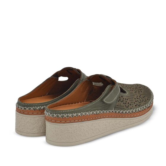 Venüs Deri Kadın Comfort Ayakkabı Yeşil 26190250Y - 3