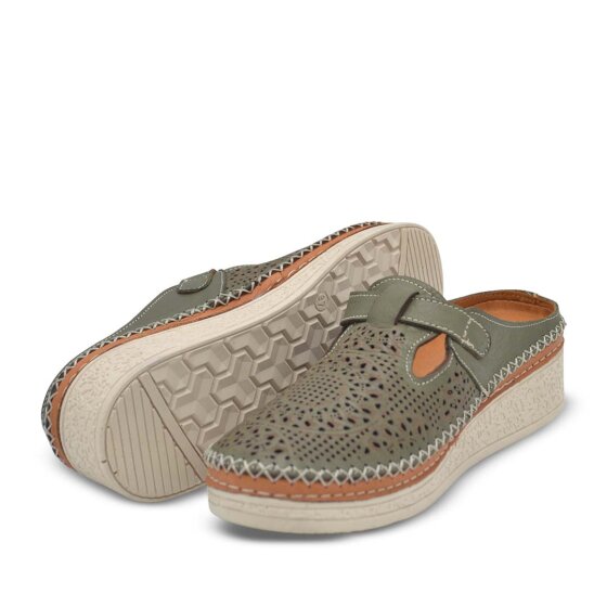 Venüs Deri Kadın Comfort Ayakkabı Yeşil 26190250Y - 5